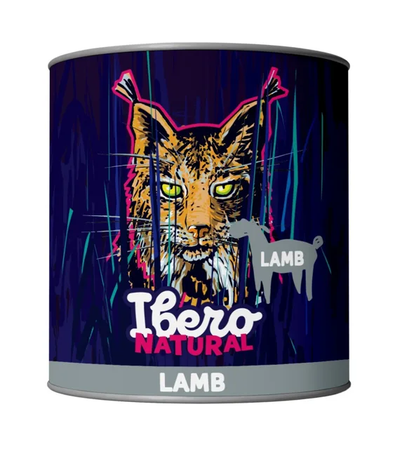 Ibero Natural Cat Lamb - 3x200g