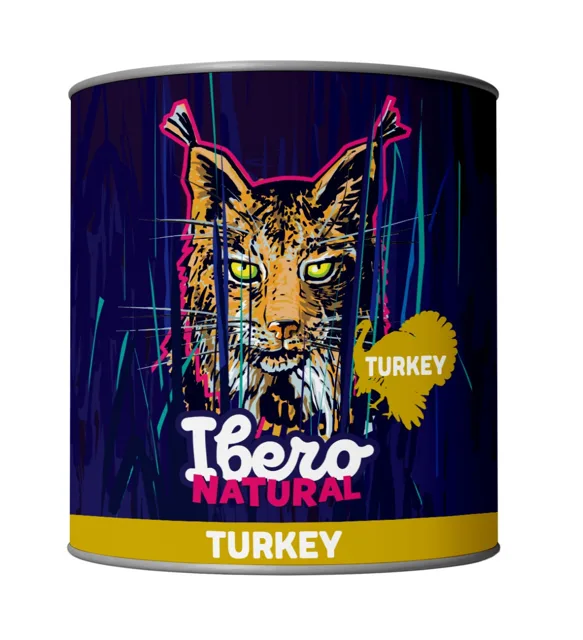 Ibero Natural Cat Turkey - 200g