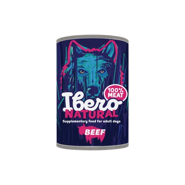 Ibero Natural Dog Adult Beef - 400g