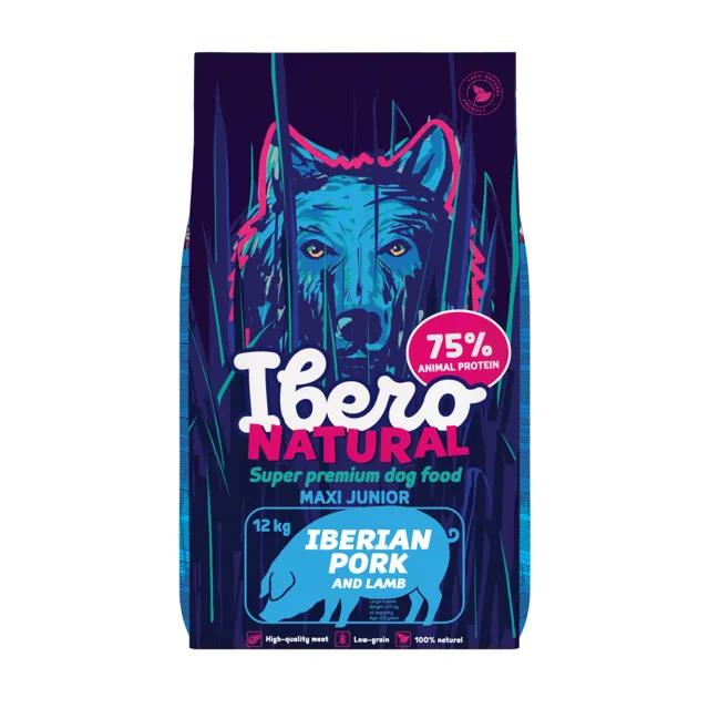 Ibero Natural Dog Maxi Junior - 12kg