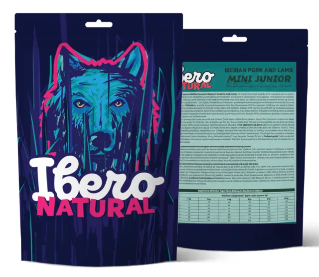 Ibero Natural Dog Mini Junior - 500g