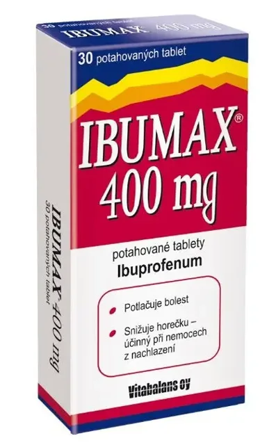 Ibumax 400 mg por.tbl.flm. 30 x 400 mg