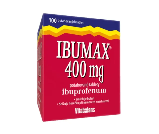 IBUMAX POR 400MG TBL FLM 100