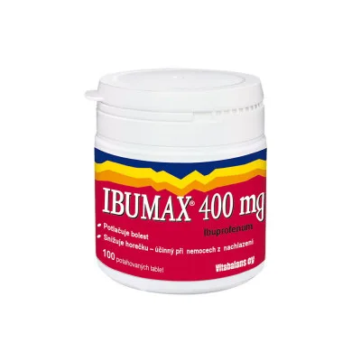 IBUMAX POR 400MG TBL FLM 100