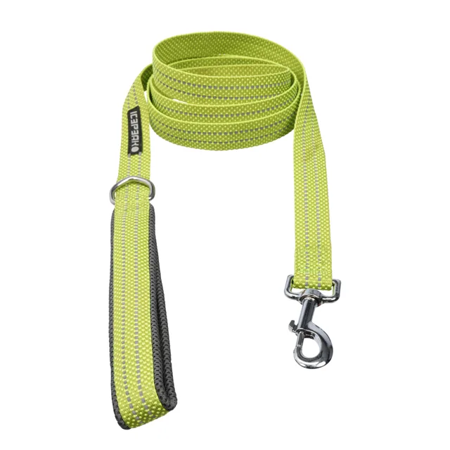 Icepeak Pet Grand X vodítko, limetkové - Velikost S: 180 cm dlouhá, 20 mm široká