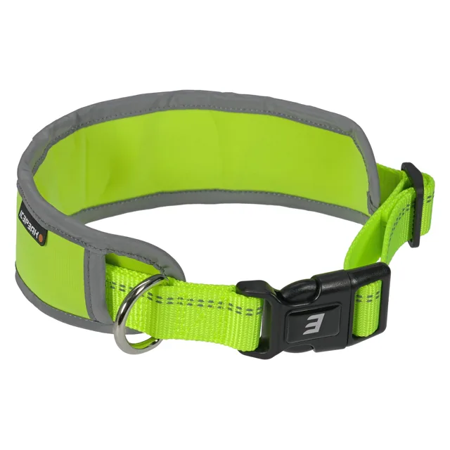 Icepeak Pet Highlight obojek, neonově žlutý - velikost S: 25-35 cm obvod krku