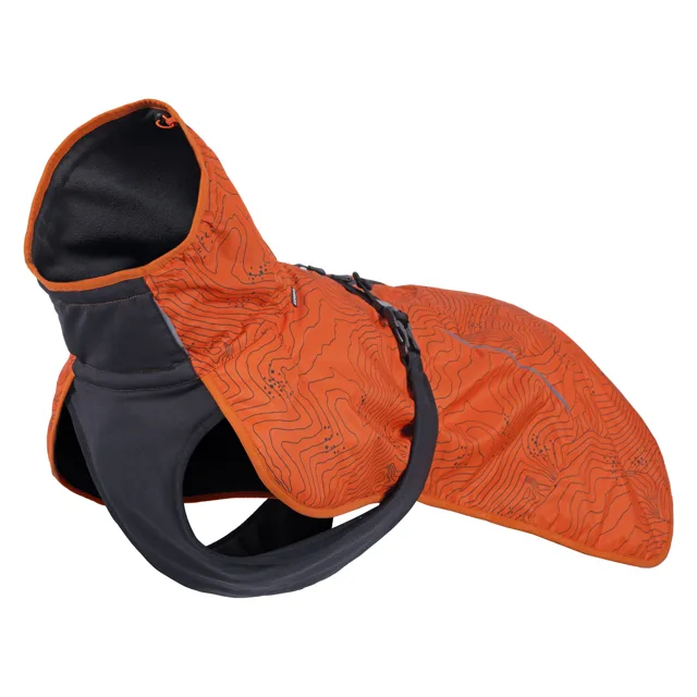Icepeak Pet psí pláštěnka Delle, oranžová - velikost M: délka zad 46, cm