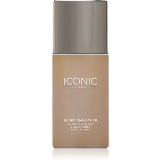 ICONIC London Super Smoother Blurring Skin Tint lehký hydratační make-up odstín Neutral Tan 30 ml