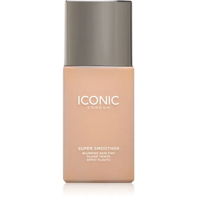 ICONIC London Super Smoother dlouhotrvající matující make-up odstín Warm Medium 30 ml
