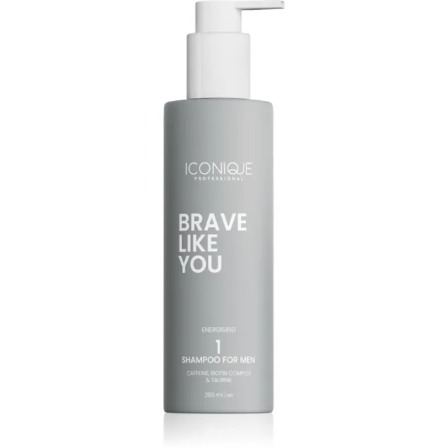 ICONIQUE Professional BRAVE LIKE YOU Energising Shampoo energizující šampon pro muže 250 ml