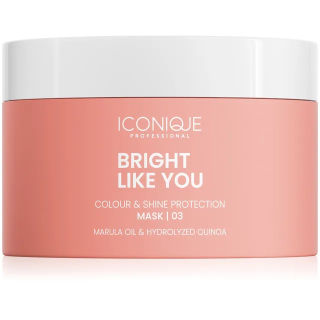 ICONIQUE Professional Bright Like You ochranná maska na barvené vlasy 200 ml
