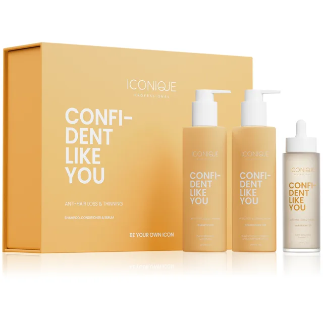 ICONIQUE Professional Dárková sada proti padání vlasů Confident Like You