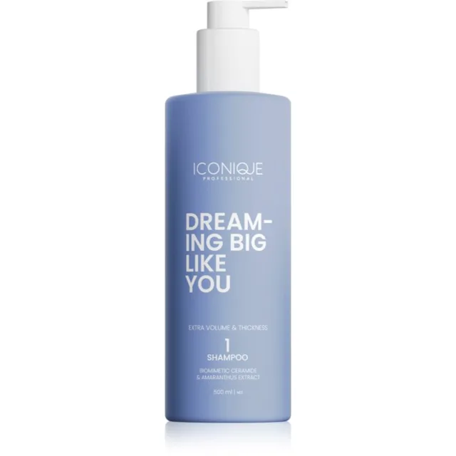 ICONIQUE Professional DREAMING BIG LIKE YOU Volume & Thickness šampon pro zvětšení objemu pro jemné vlasy 500 ml