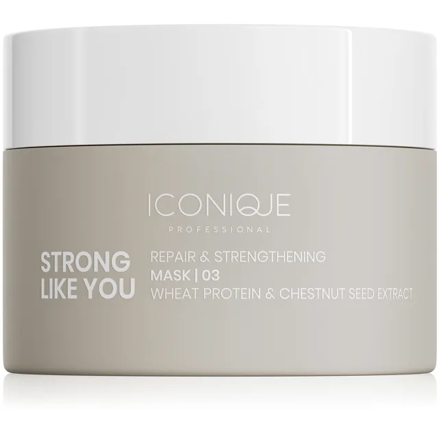 ICONIQUE Professional Maska pro poškozené vlasy Strong Like You (Repair & Strengthening Mask) 50 ml
