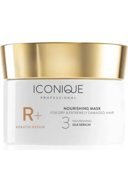 ICONIQUE Professional R+ Keratin repair Výživná maska, 200 ml-EXP:03/2026