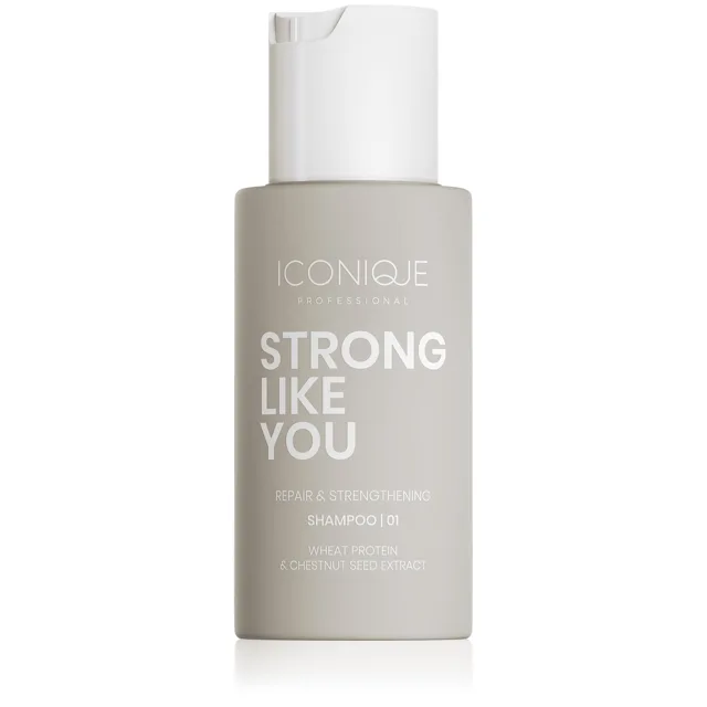 ICONIQUE Professional Šampon pro poškozené vlasy Strong Like You (Repair & Strengthening Shampoo) 70 ml