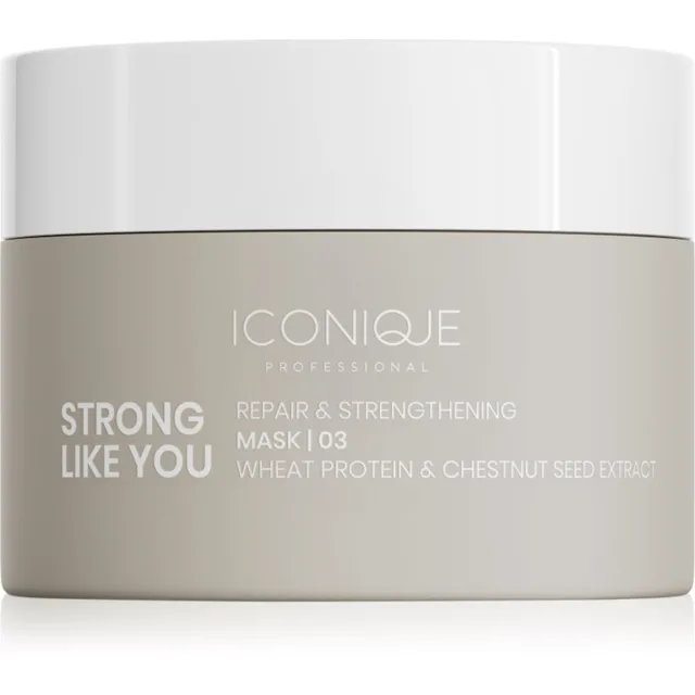 ICONIQUE Professional STRONG LIKE YOU Repair & Strengthening regenerační maska pro poškozené vlasy 50 ml