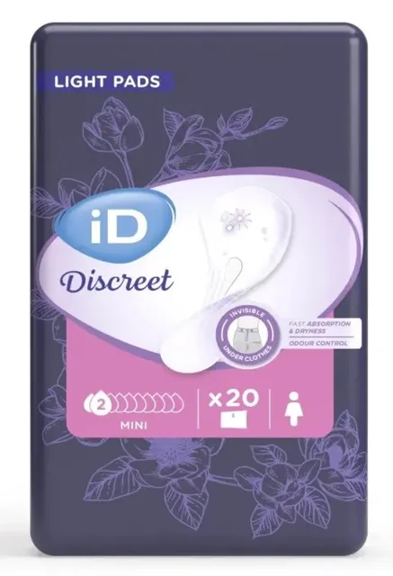 iD Discreet Light Pads Mini 20 ks