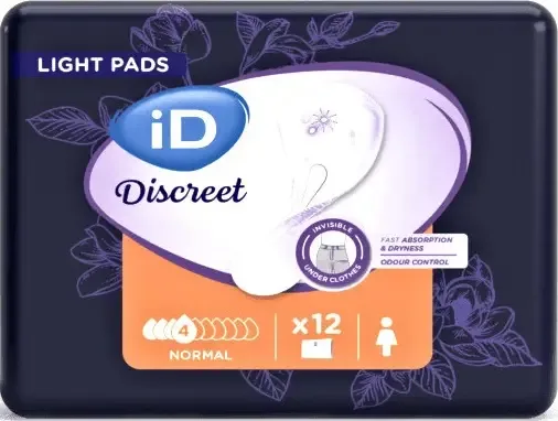 iD Discreet Light Pads Normal 12 ks
