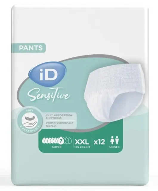 ID Pants Bariatric Super XXL 12 ks
