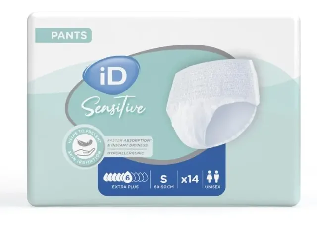 iD Pants Sensitive Extra Plus S 14 ks