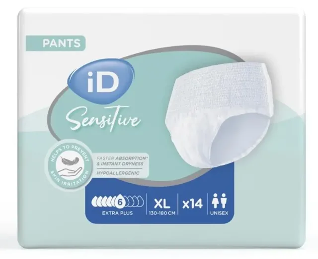 iD Pants Sensitive Extra Plus XL 14 ks