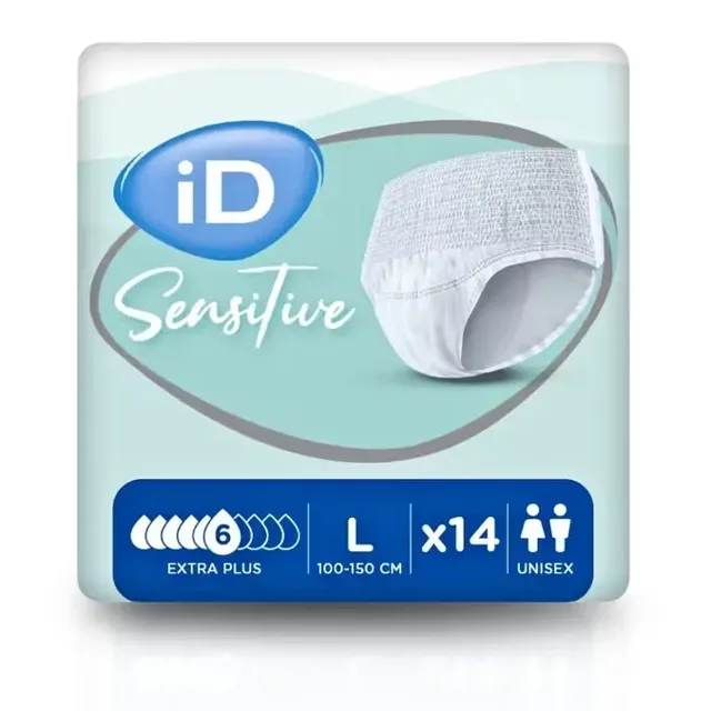iD Pants Sensitive Large Extra Plus 14 ks