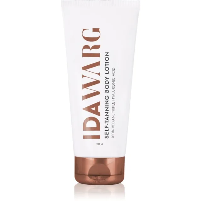IDA WARG Beauty Self-Tanning Body Lotion samoopalovací tělové mléko bez parfemace 200 ml
