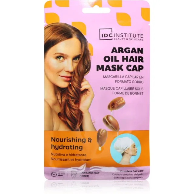 IDC Institute Argan Oil maska na vlasy s arganovým olejem 36 g