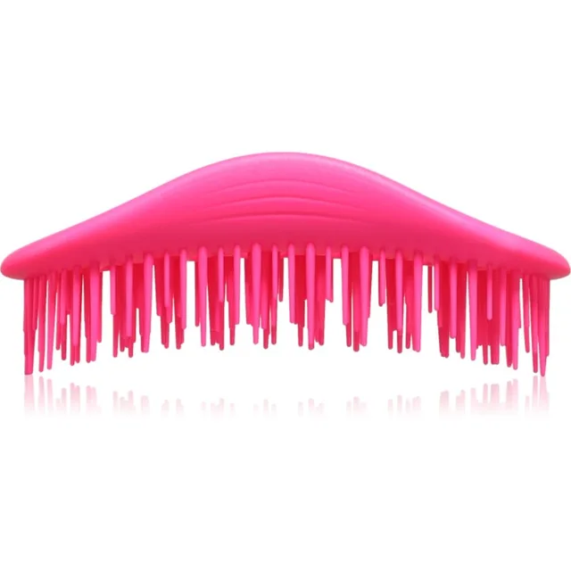 IDC Institute Neon kartáč na vlasy odstín Pink 1 ks