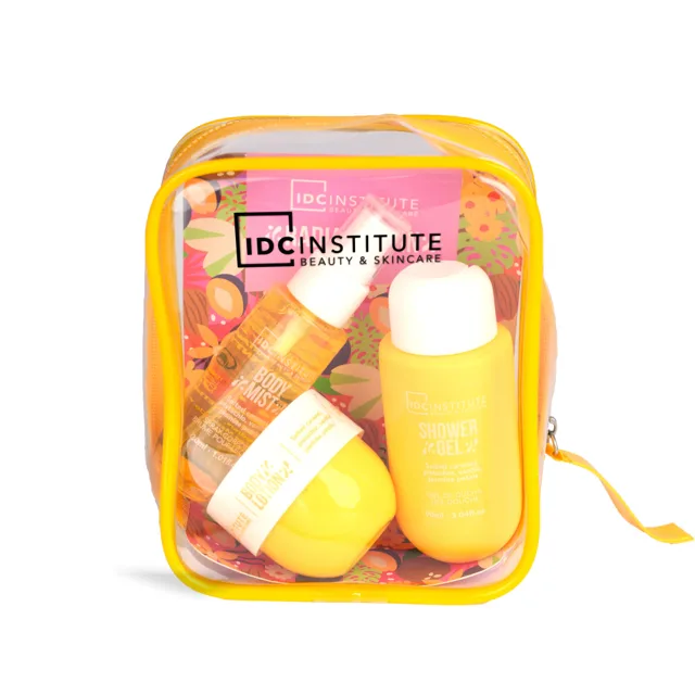 IDC Institute RADIANT SKIN cestovní sada v taštičce 3 ks
