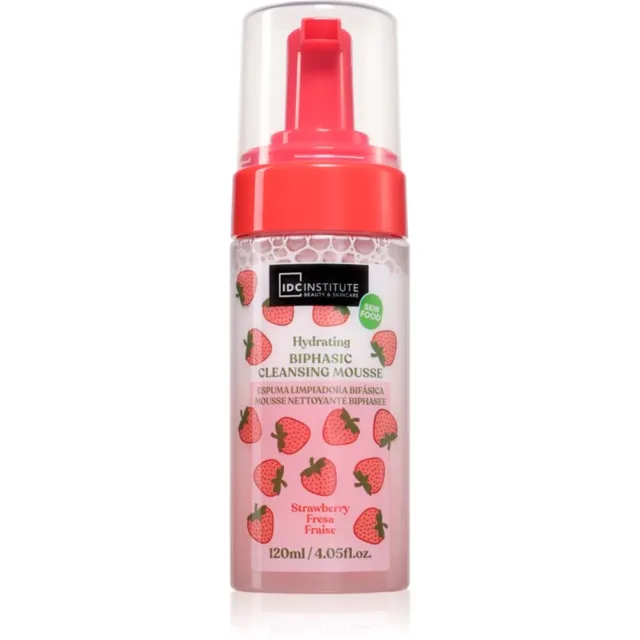 IDC Institute Strawberry čisticí pěna na obličej 120 ml