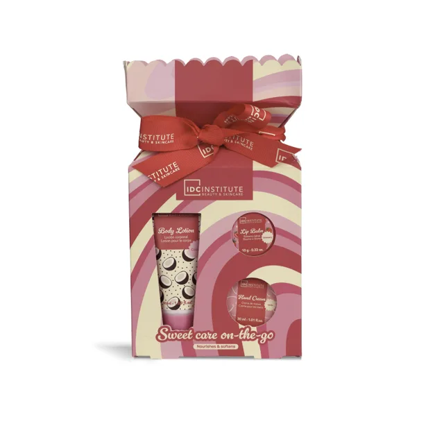 IDC Institute SWEET SWIRLS dárková pečující sada 3 ks