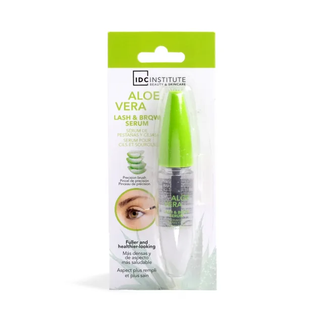 IDC Institute Vyživující sérum na řasy a obočí s aloe vera 12 ml