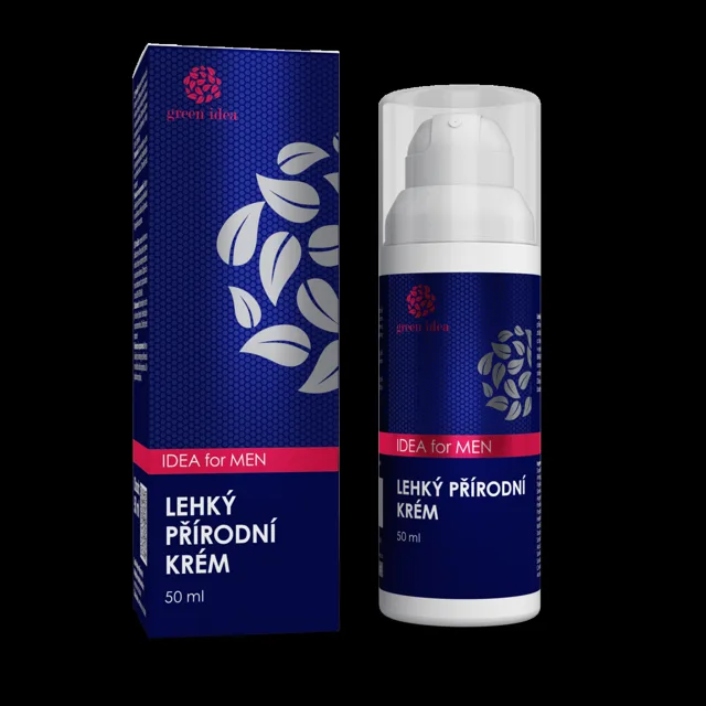 IDEA for MEN - Lehký přírodní krém pro muže 50 ml - Green idea
