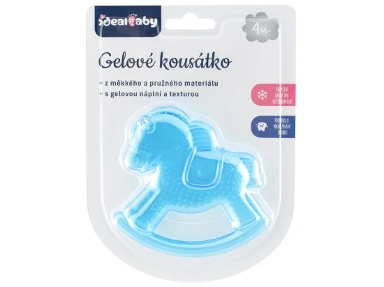 Ideal Baby gelové kousátko 4m+ modré 1 ks