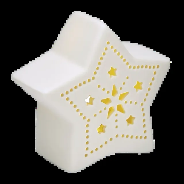 IDEENWELT LED Deko hvězda 9 cm