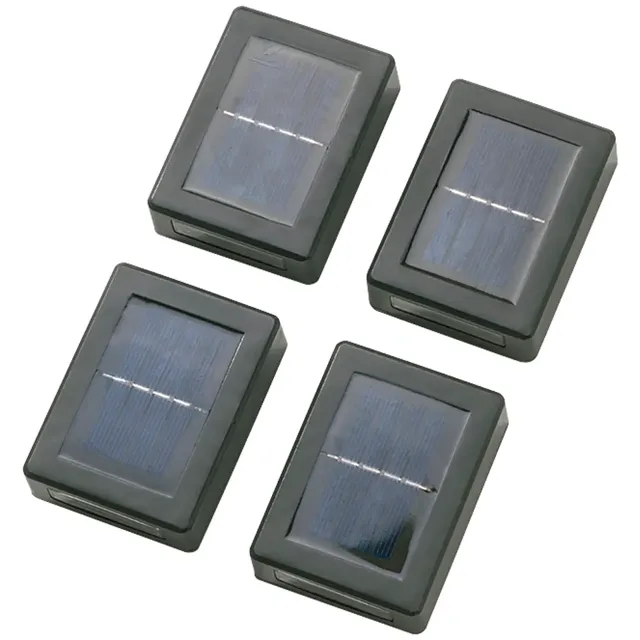 IDEENWELT LED solární nástěnná světla 4 ks
