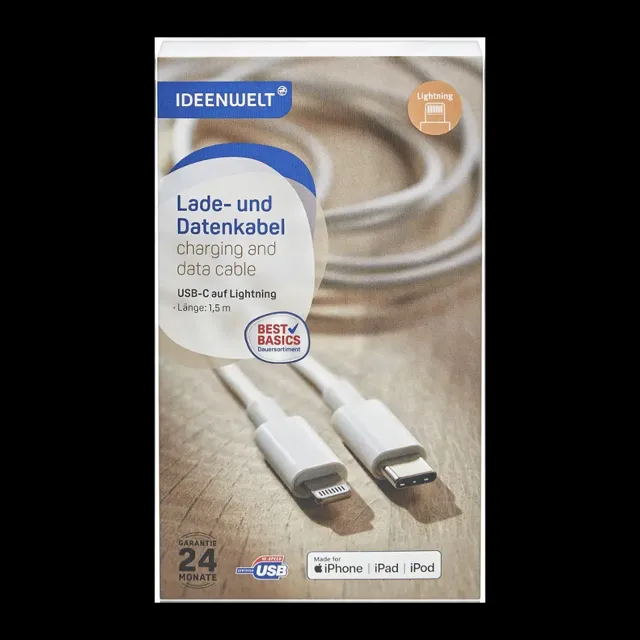 IDEENWELT USB C KABEL 1,5M
