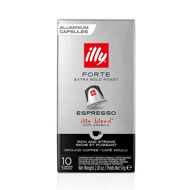 illy Espresso Forte kávové kapsle 10 ks
