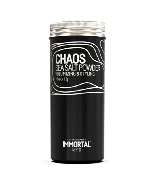 Immortal NYC Chaos Sea Salt pudr mořská sůl 20 g