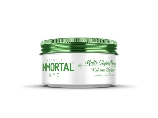 Immortal NYC Matte Styling Pomade Extreme Dry Look matná pomáda na vlasy 150 ml