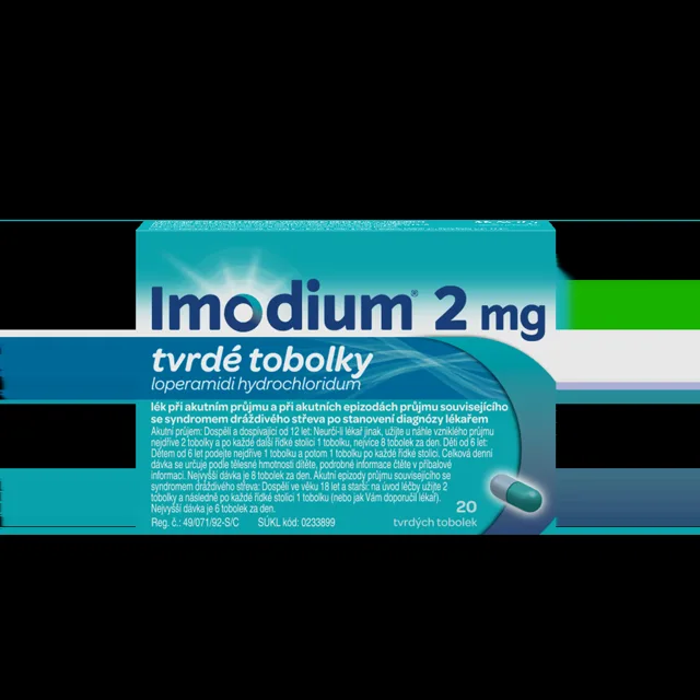 Imodium 2 mg 20 tobolek