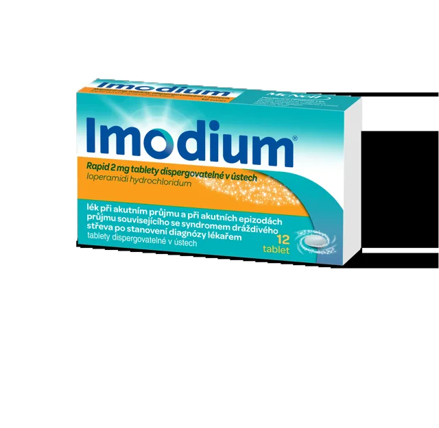 Imodium Rapid 2mg por.tbl.dis.12