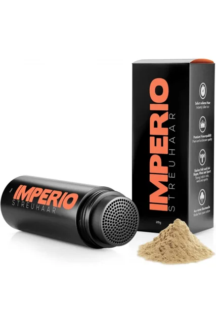IMPERIO vlasový korektor na zahustenie vlasov Dark Blonde 26g