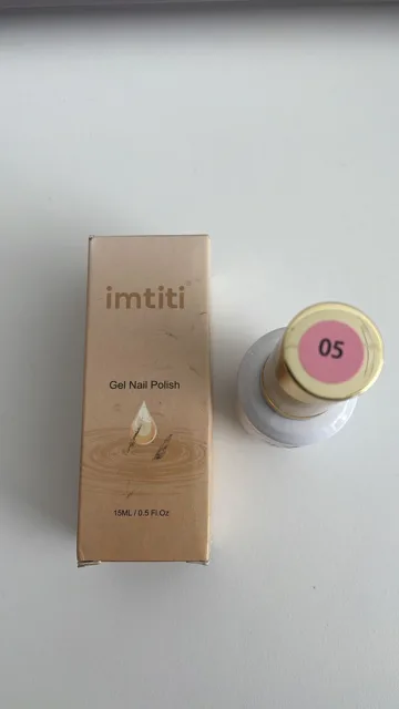 Imtiti Gelový lak na nehty růžový 15ml
