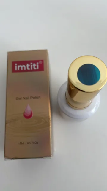Imtiti Gelový lak na nehty Zelená 15ml