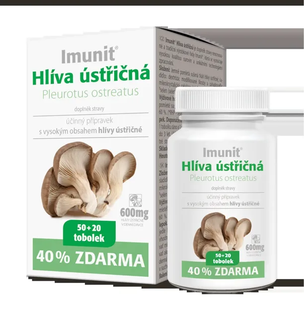 ImunitHlíva ústřičná 70 tobolek