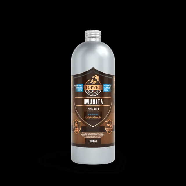 Imunitní sirup pro koně 1000 ml – Green idea