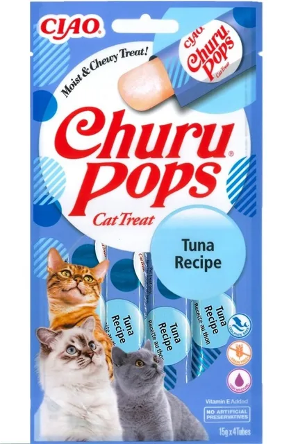 INABA Churu Pops Tuna 4x15g s tuňákem